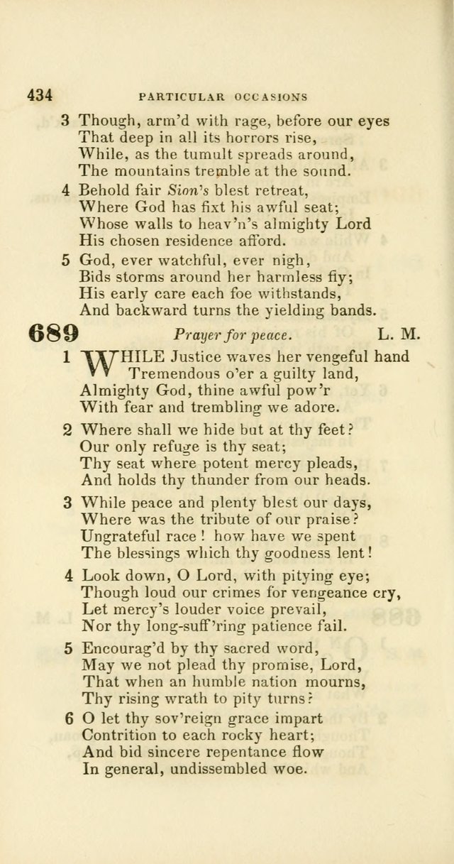 Hymns: selected and original, for public and private worship (60th ed., 1st rev. ed.) page 434