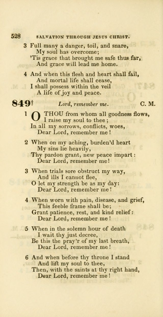 Hymns: selected and original, for public and private worship (60th ed., 1st rev. ed.) page 528