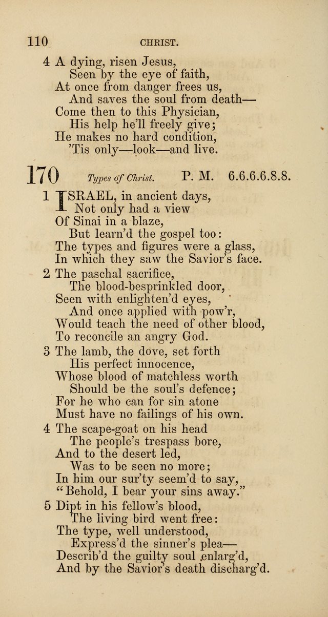 Hymns: selected and original, for public and  private worship (4th ed. 3rd rev. ed.) page 116