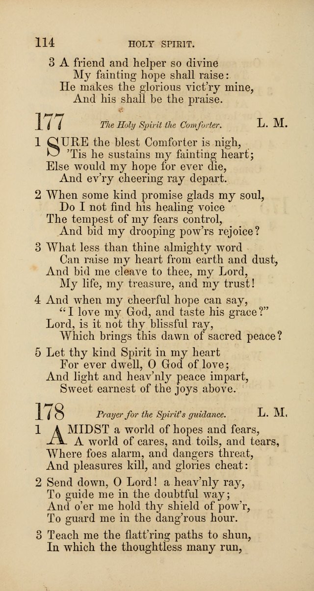 Hymns: selected and original, for public and  private worship (4th ed. 3rd rev. ed.) page 120