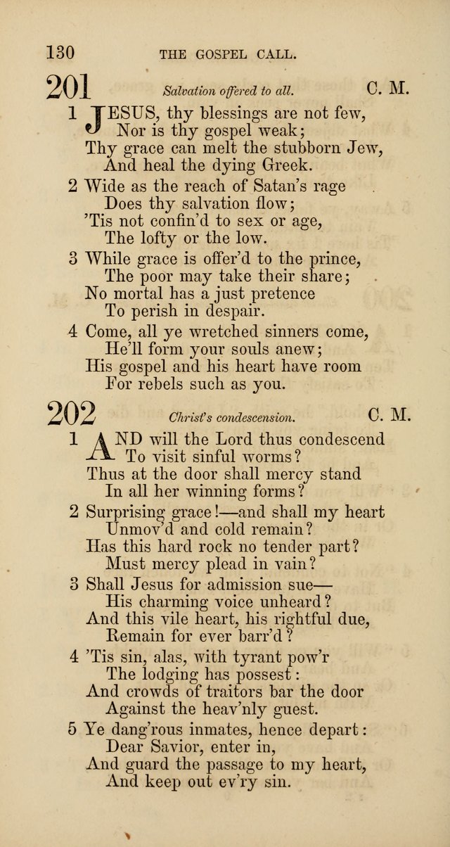 Hymns: selected and original, for public and  private worship (4th ed. 3rd rev. ed.) page 136