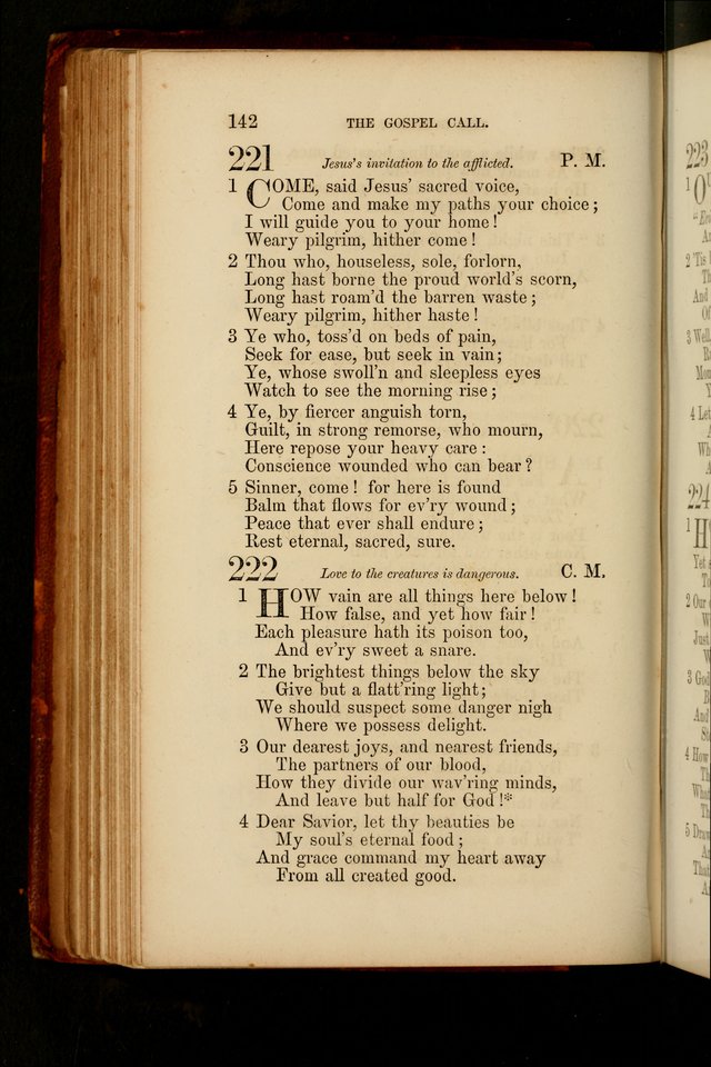 Hymns: selected and original, for public and  private worship (4th ed. 3rd rev. ed.) page 150