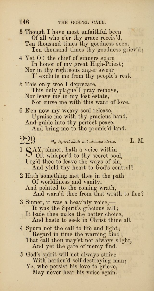 Hymns: selected and original, for public and  private worship (4th ed. 3rd rev. ed.) page 154