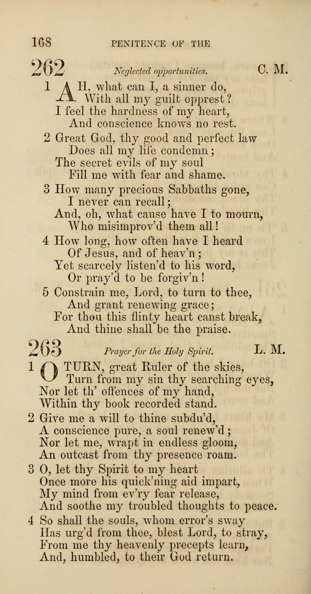 Hymns: selected and original, for public and  private worship (4th ed. 3rd rev. ed.) page 180