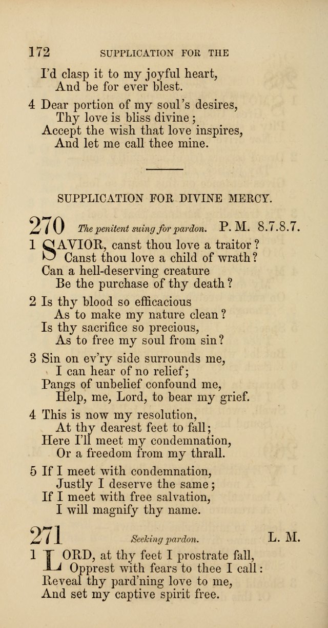 Hymns: selected and original, for public and  private worship (4th ed. 3rd rev. ed.) page 184