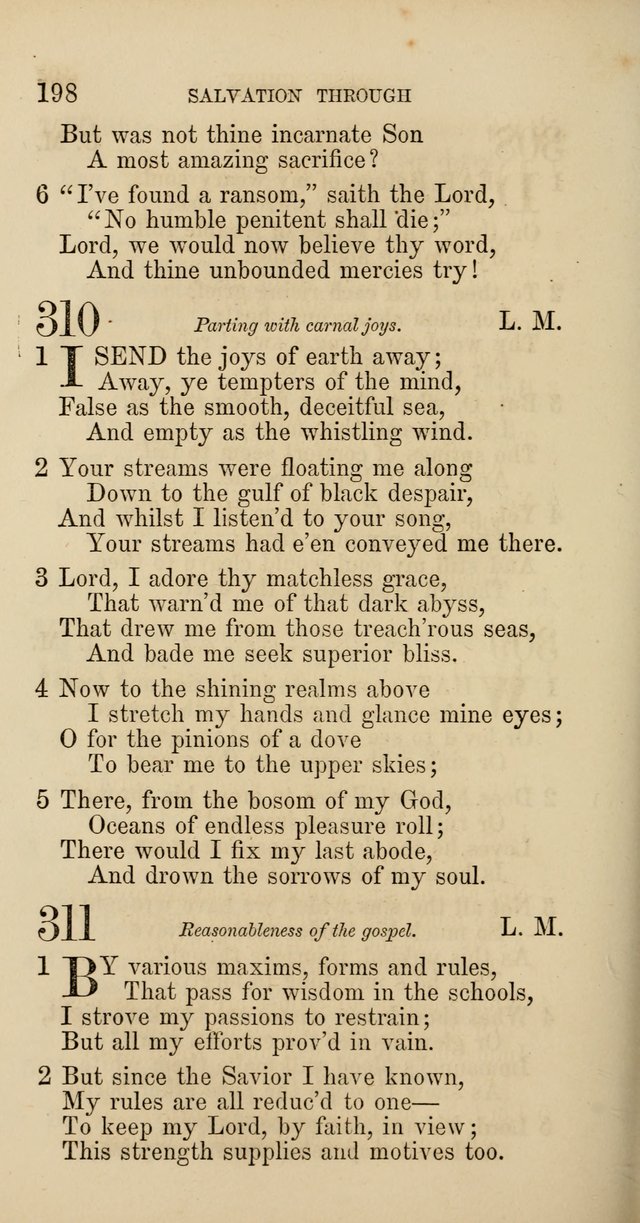 Hymns: selected and original, for public and  private worship (4th ed. 3rd rev. ed.) page 210