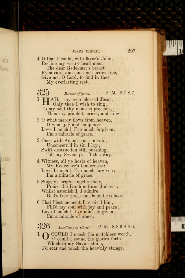 Hymns: selected and original, for public and  private worship (4th ed. 3rd rev. ed.) page 221