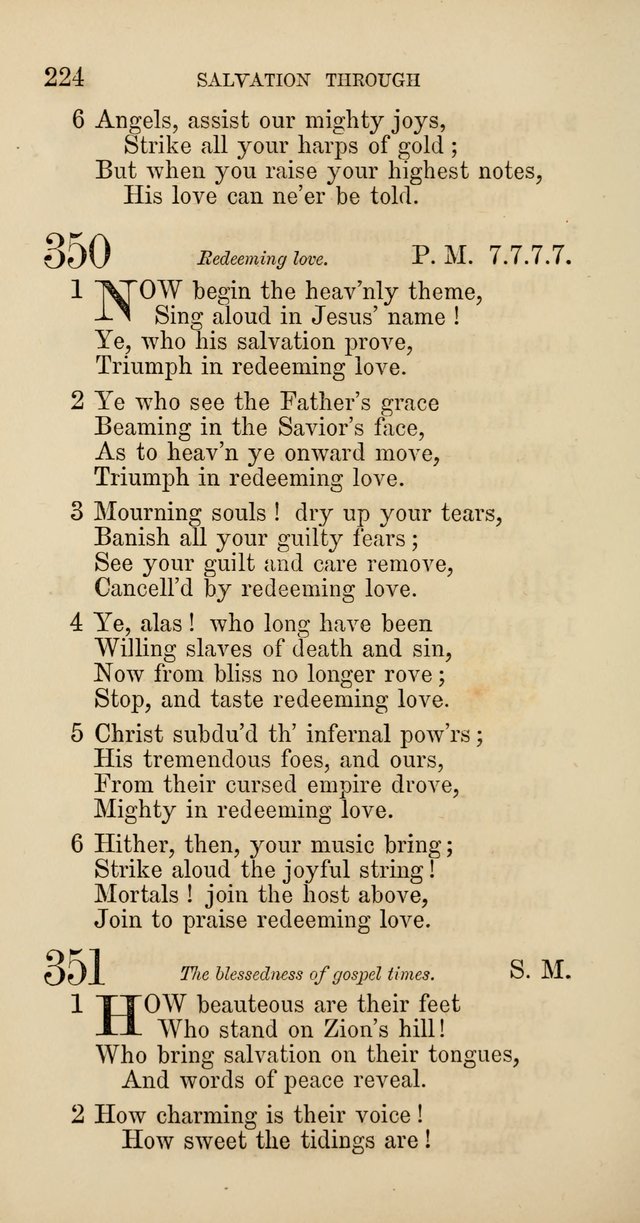 Hymns: selected and original, for public and  private worship (4th ed. 3rd rev. ed.) page 242