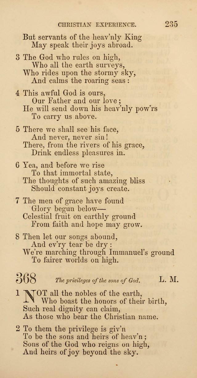 Hymns: selected and original, for public and  private worship (4th ed. 3rd rev. ed.) page 253