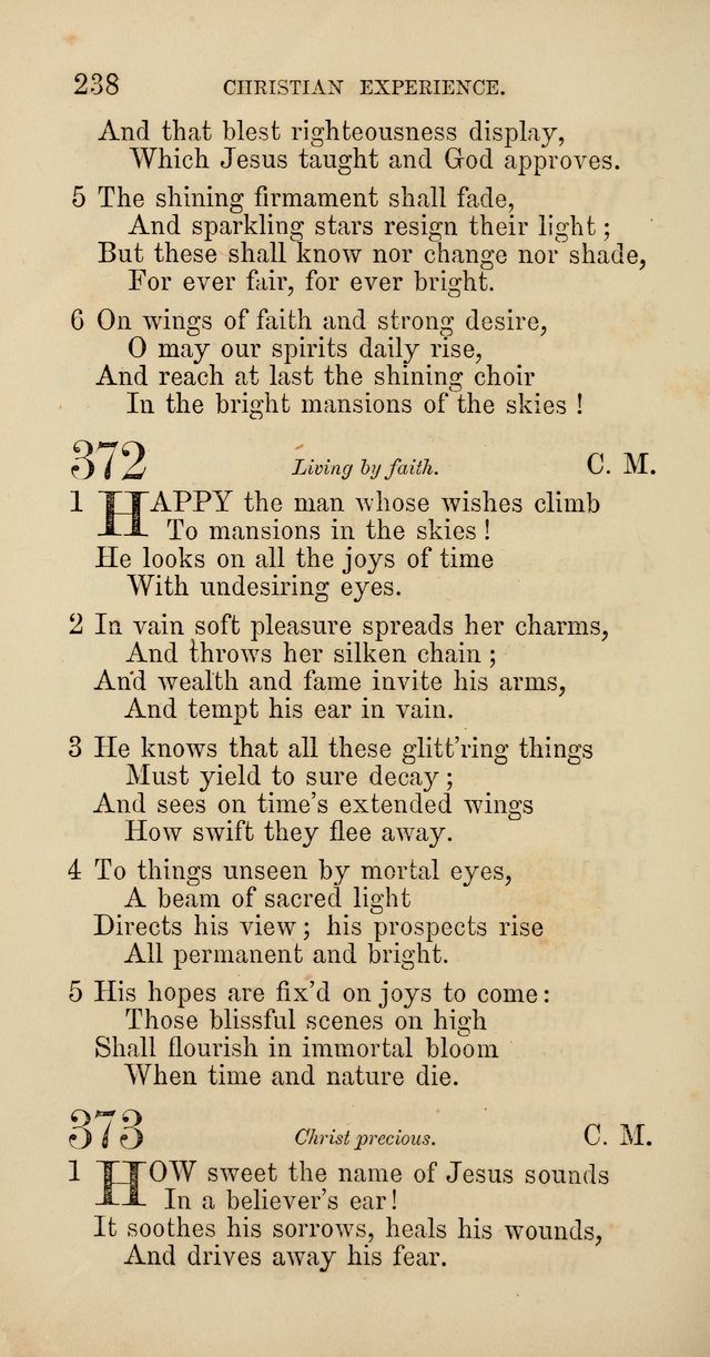 Hymns: selected and original, for public and  private worship (4th ed. 3rd rev. ed.) page 256