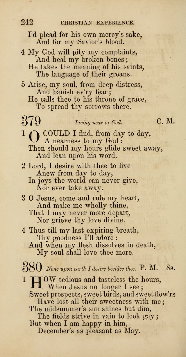 Hymns: selected and original, for public and  private worship (4th ed. 3rd rev. ed.) page 260