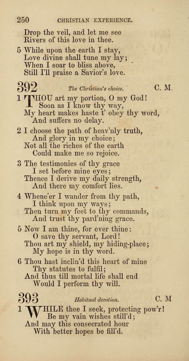 Hymns: selected and original, for public and  private worship (4th ed. 3rd rev. ed.) page 268