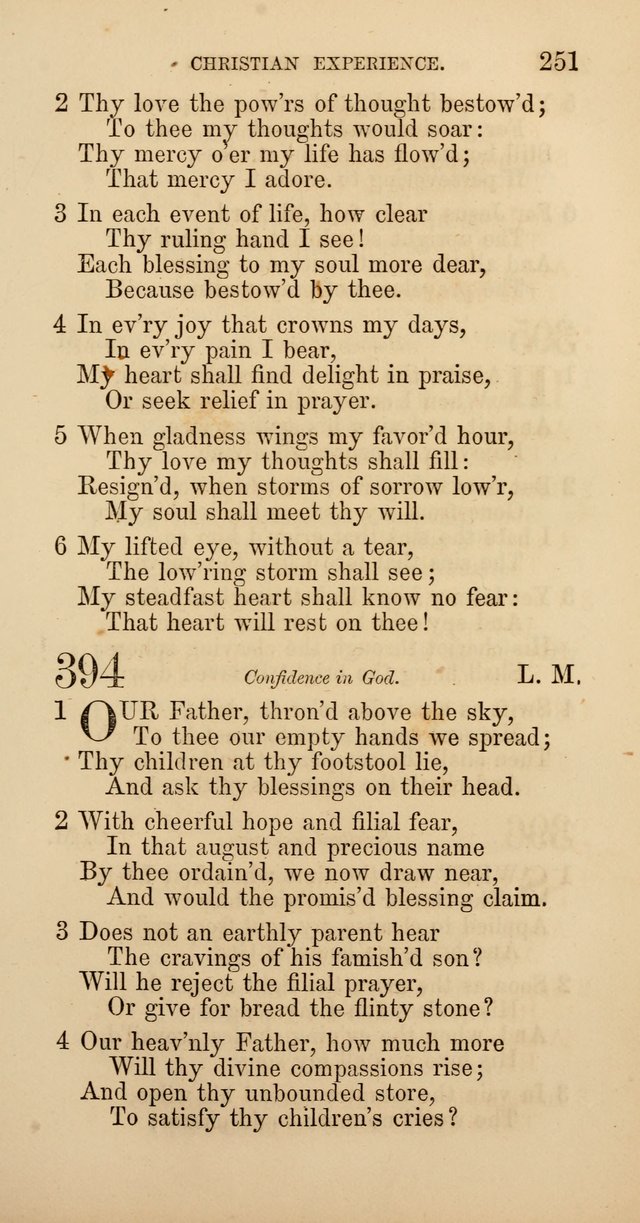 Hymns: selected and original, for public and  private worship (4th ed. 3rd rev. ed.) page 269