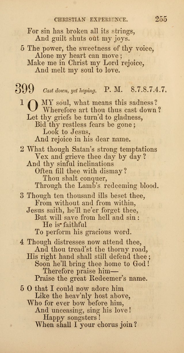 Hymns: selected and original, for public and  private worship (4th ed. 3rd rev. ed.) page 273