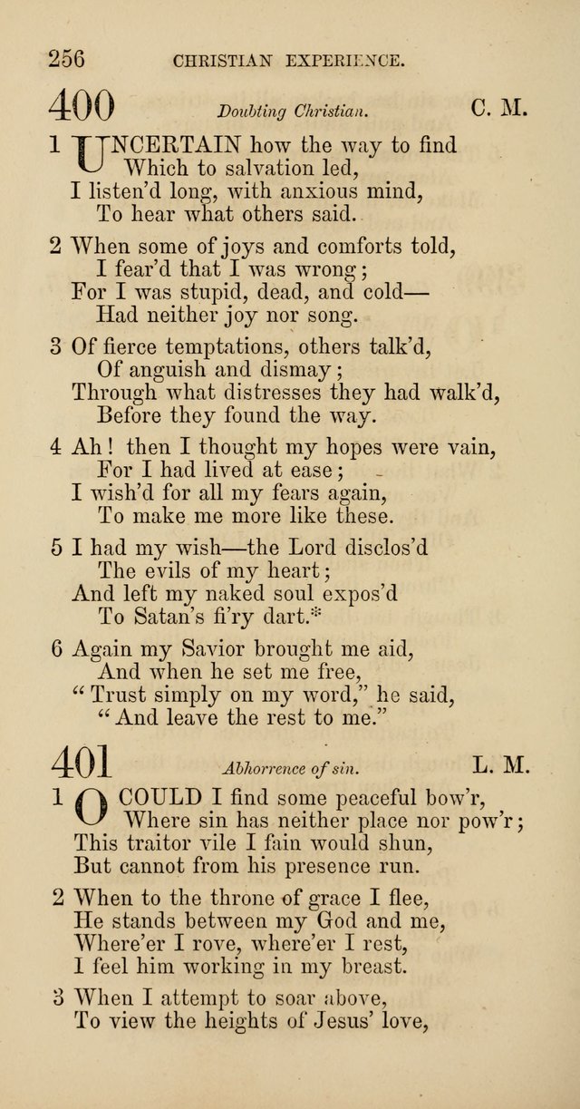 Hymns: selected and original, for public and  private worship (4th ed. 3rd rev. ed.) page 274