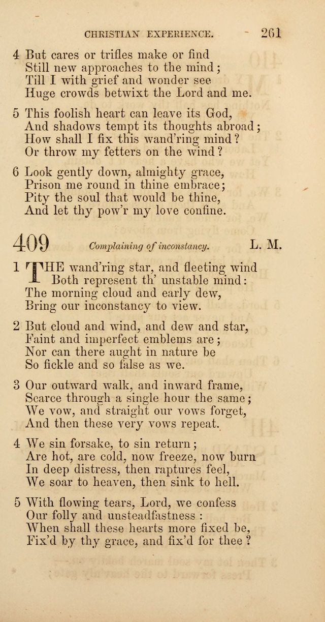 Hymns: selected and original, for public and  private worship (4th ed. 3rd rev. ed.) page 279