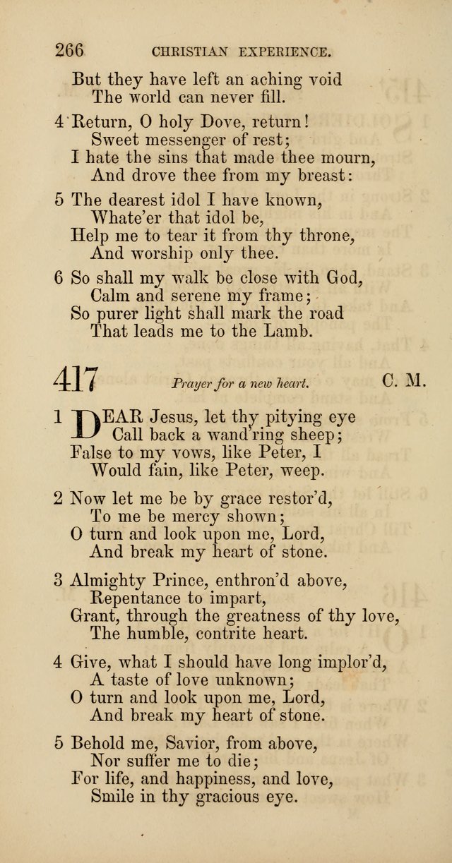 Hymns: selected and original, for public and  private worship (4th ed. 3rd rev. ed.) page 284