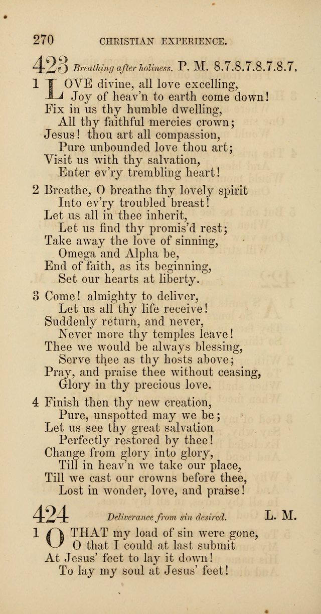 Hymns: selected and original, for public and  private worship (4th ed. 3rd rev. ed.) page 288