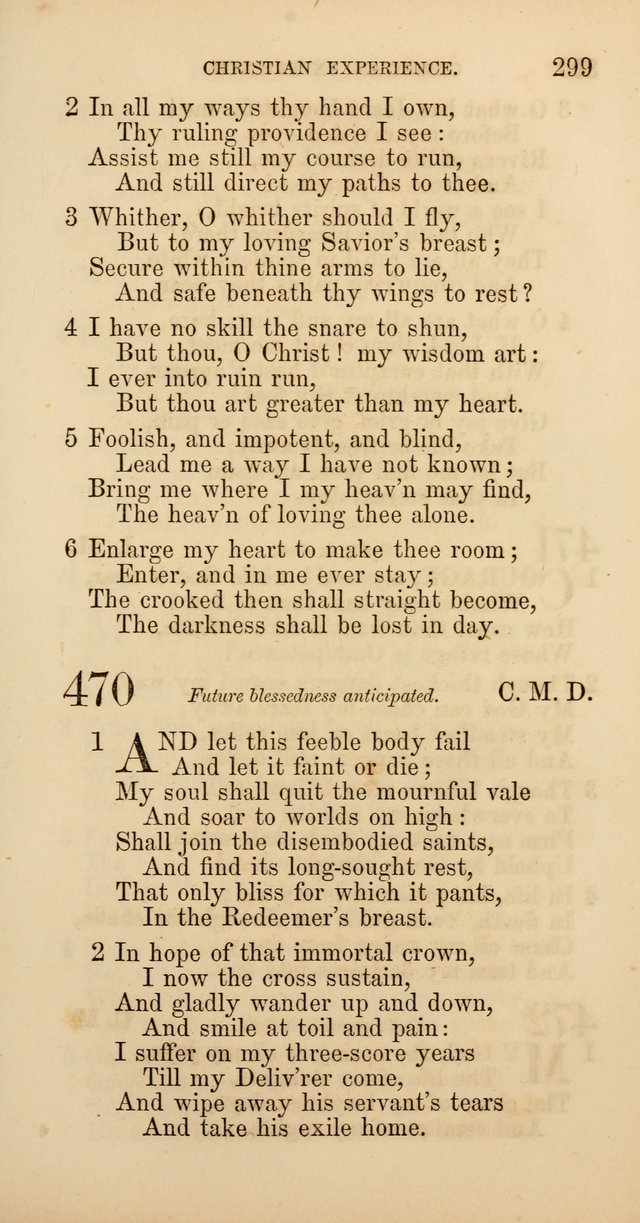 Hymns: selected and original, for public and  private worship (4th ed. 3rd rev. ed.) page 317