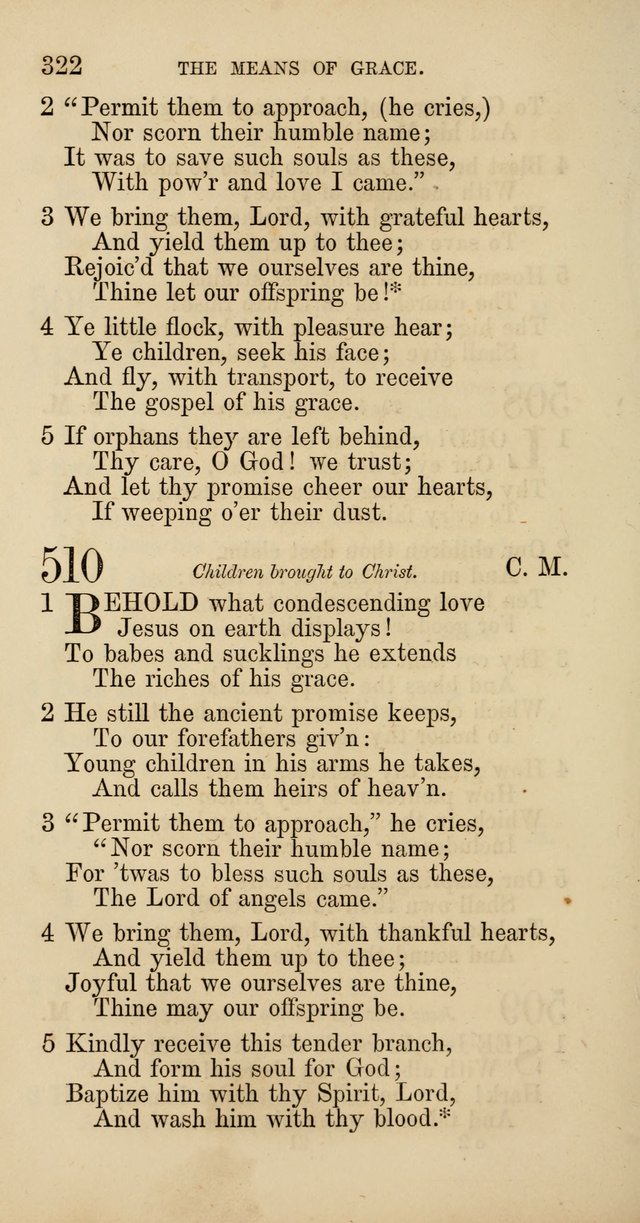 Hymns: selected and original, for public and  private worship (4th ed. 3rd rev. ed.) page 342