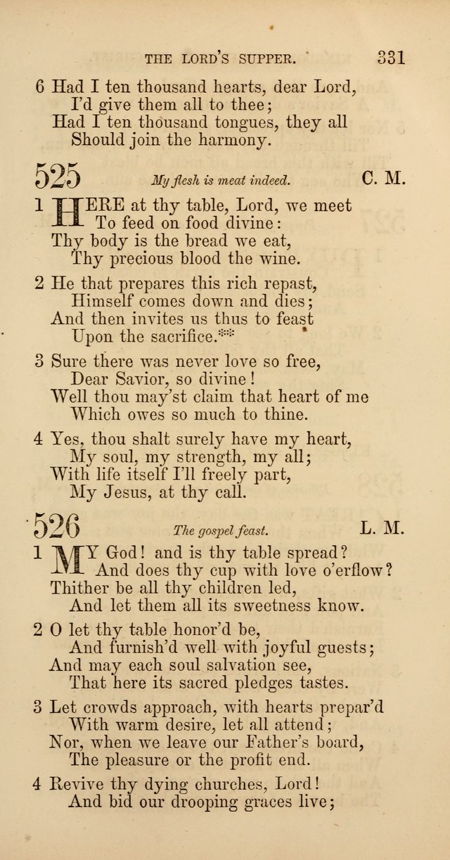 Hymns: selected and original, for public and  private worship (4th ed. 3rd rev. ed.) page 351