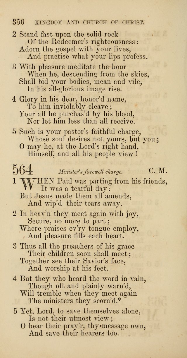 Hymns: selected and original, for public and  private worship (4th ed. 3rd rev. ed.) page 376