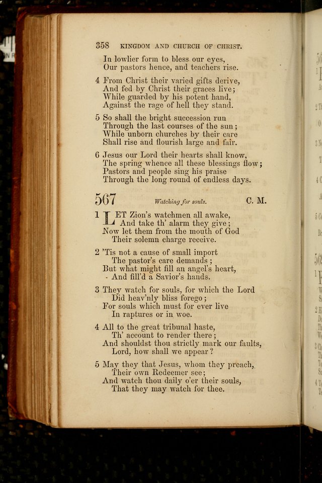 Hymns: selected and original, for public and  private worship (4th ed. 3rd rev. ed.) page 378