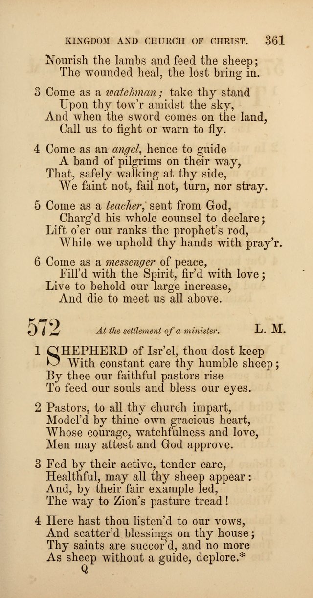 Hymns: selected and original, for public and  private worship (4th ed. 3rd rev. ed.) page 383