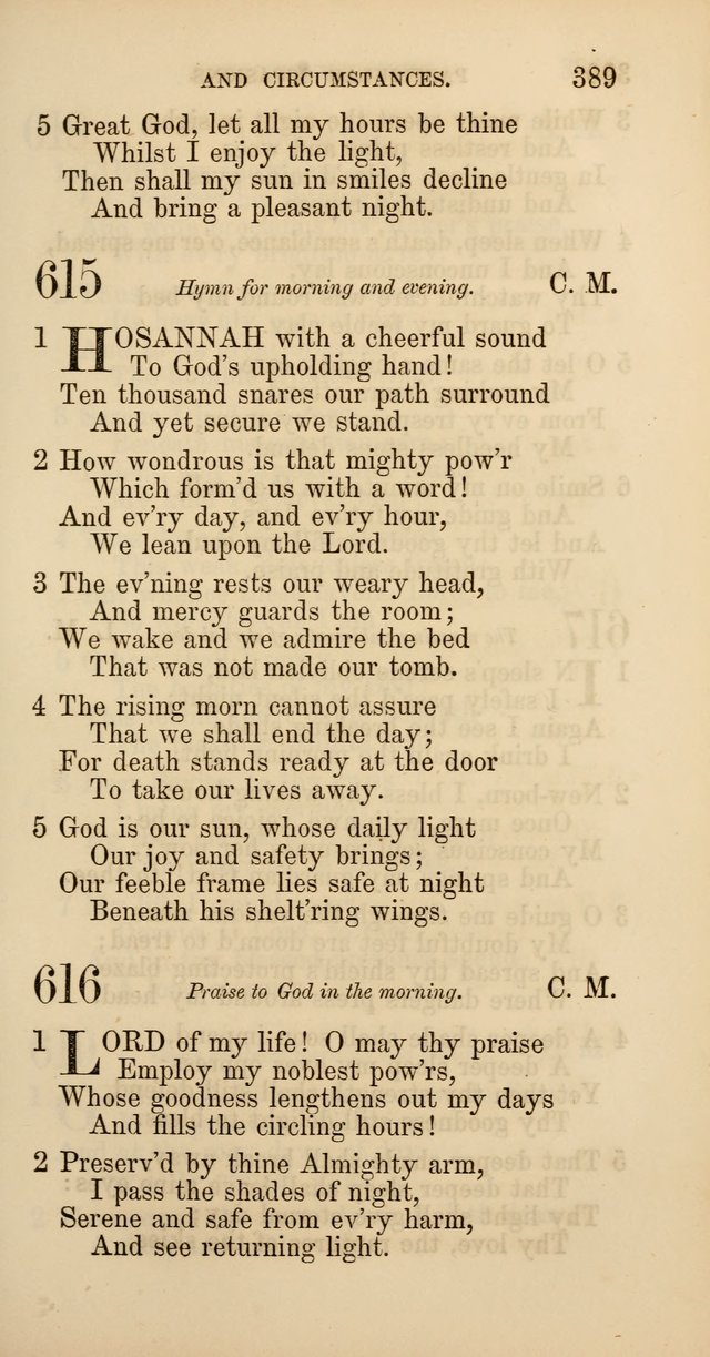 Hymns: selected and original, for public and  private worship (4th ed. 3rd rev. ed.) page 411