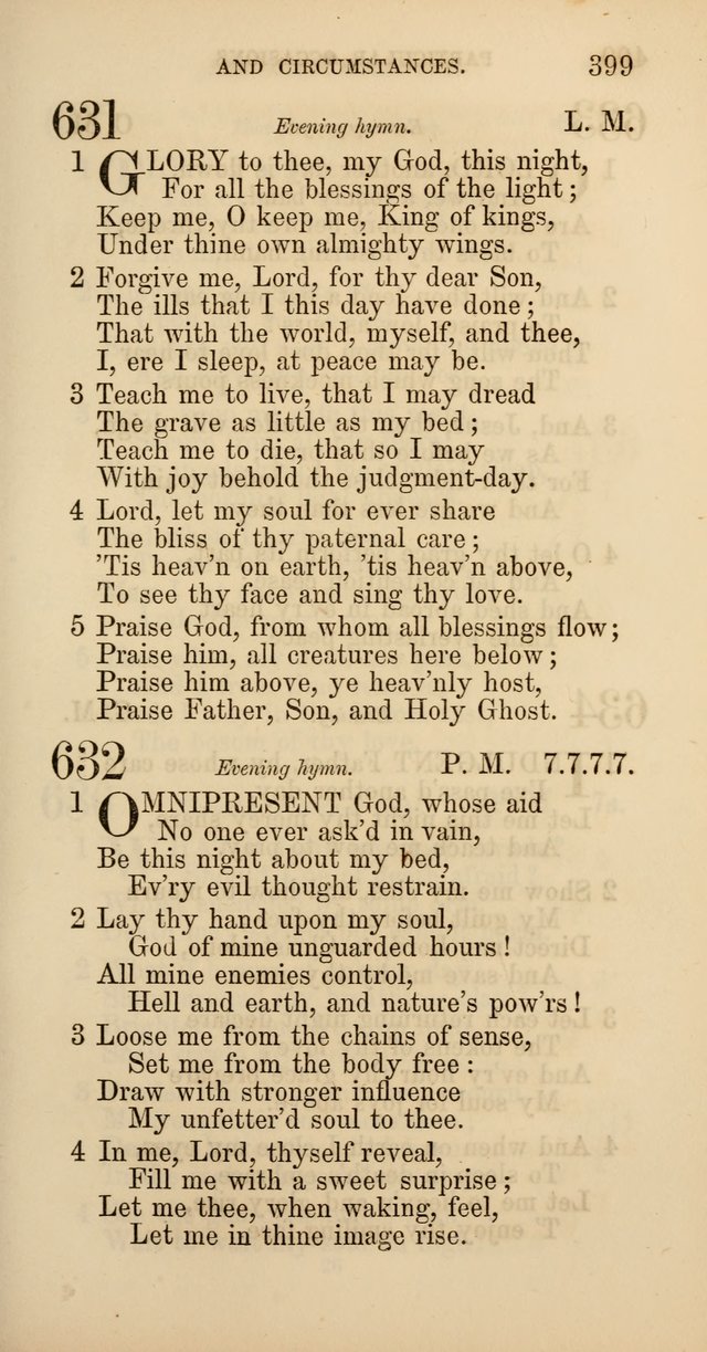 Hymns: selected and original, for public and  private worship (4th ed. 3rd rev. ed.) page 421