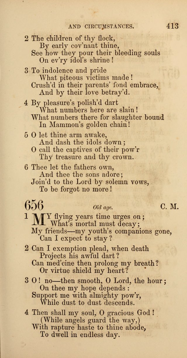 Hymns: selected and original, for public and  private worship (4th ed. 3rd rev. ed.) page 437