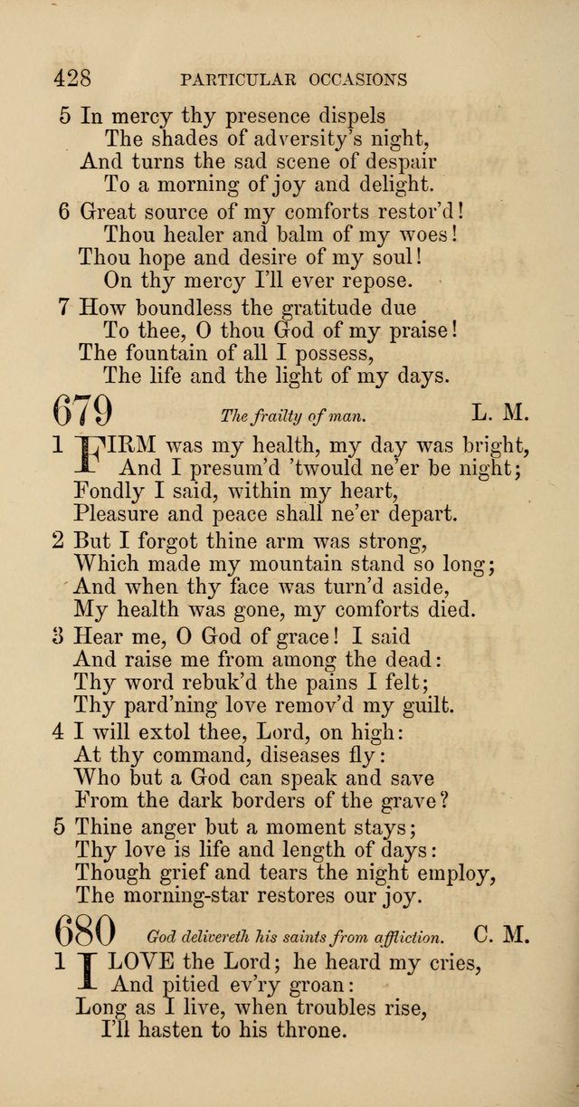 Hymns: selected and original, for public and  private worship (4th ed. 3rd rev. ed.) page 452