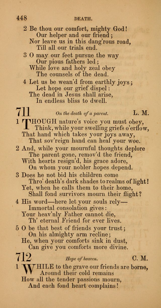 Hymns: selected and original, for public and  private worship (4th ed. 3rd rev. ed.) page 474