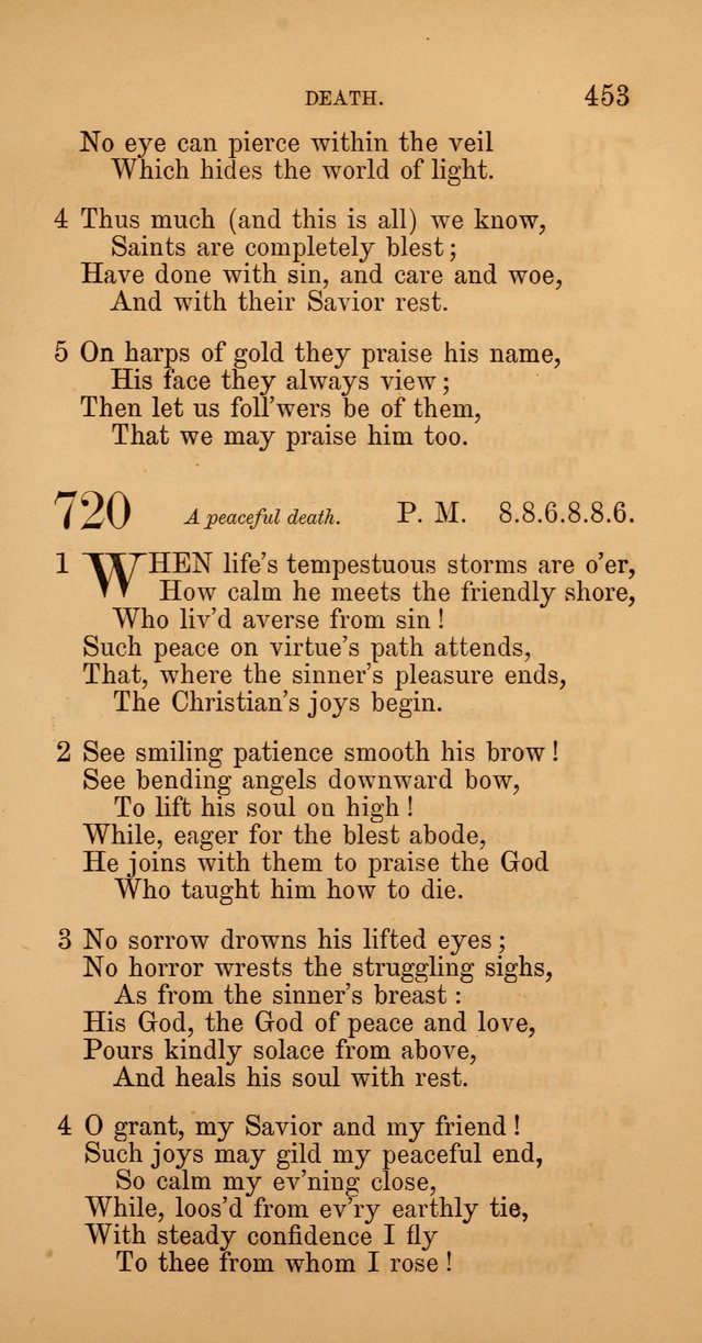 Hymns: selected and original, for public and  private worship (4th ed. 3rd rev. ed.) page 479