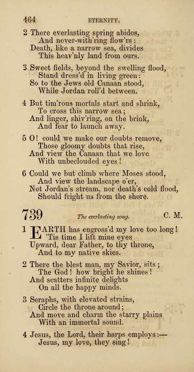 Hymns: selected and original, for public and  private worship (4th ed. 3rd rev. ed.) page 490