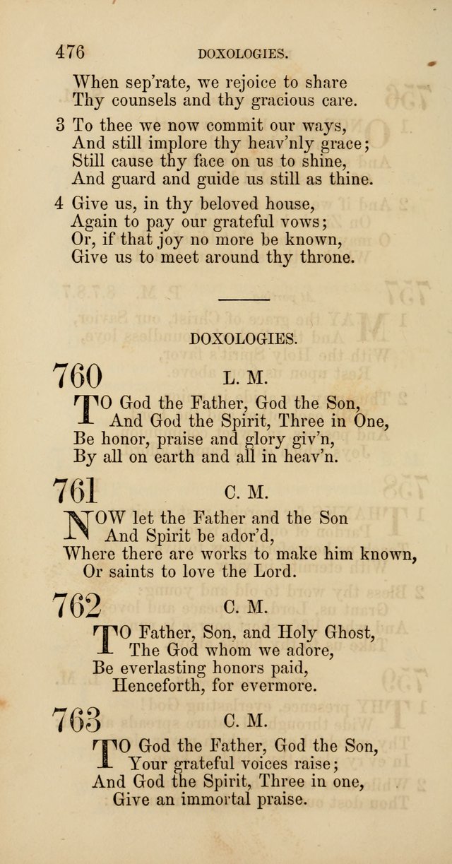 Hymns: selected and original, for public and  private worship (4th ed. 3rd rev. ed.) page 502