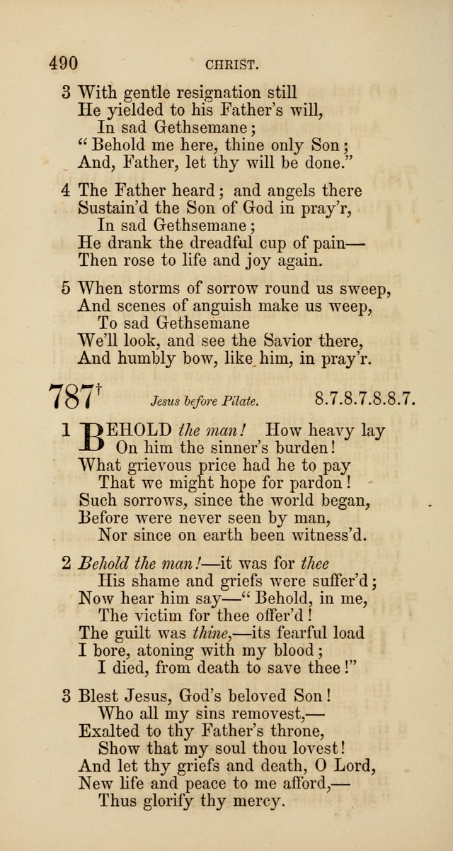 Hymns: selected and original, for public and  private worship (4th ed. 3rd rev. ed.) page 516