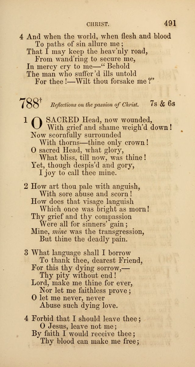 Hymns: selected and original, for public and  private worship (4th ed. 3rd rev. ed.) page 517