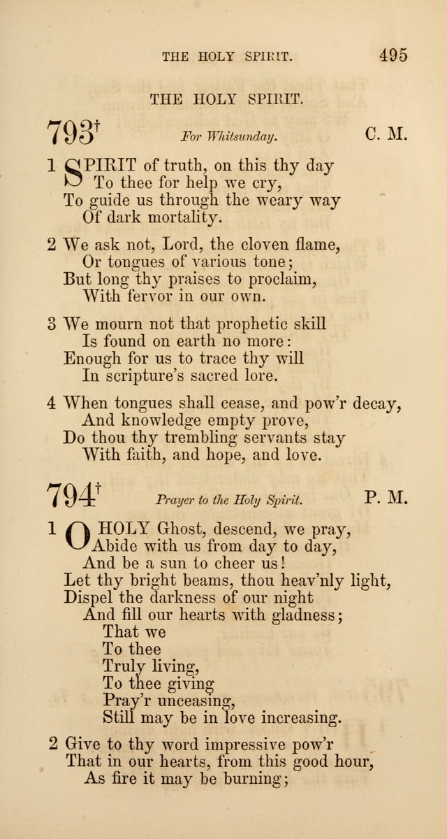 Hymns: selected and original, for public and  private worship (4th ed. 3rd rev. ed.) page 521