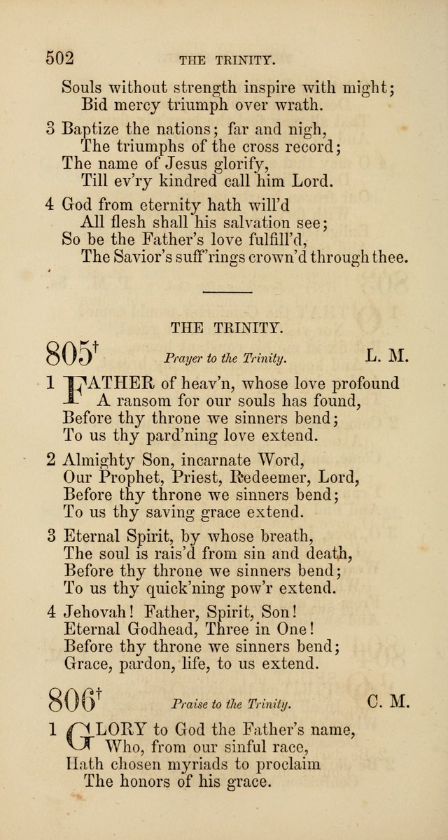 Hymns: selected and original, for public and  private worship (4th ed. 3rd rev. ed.) page 528