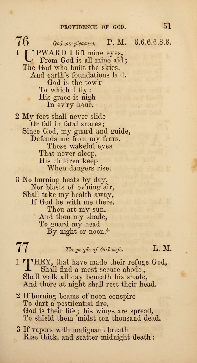 Hymns: selected and original, for public and  private worship (4th ed. 3rd rev. ed.) page 53