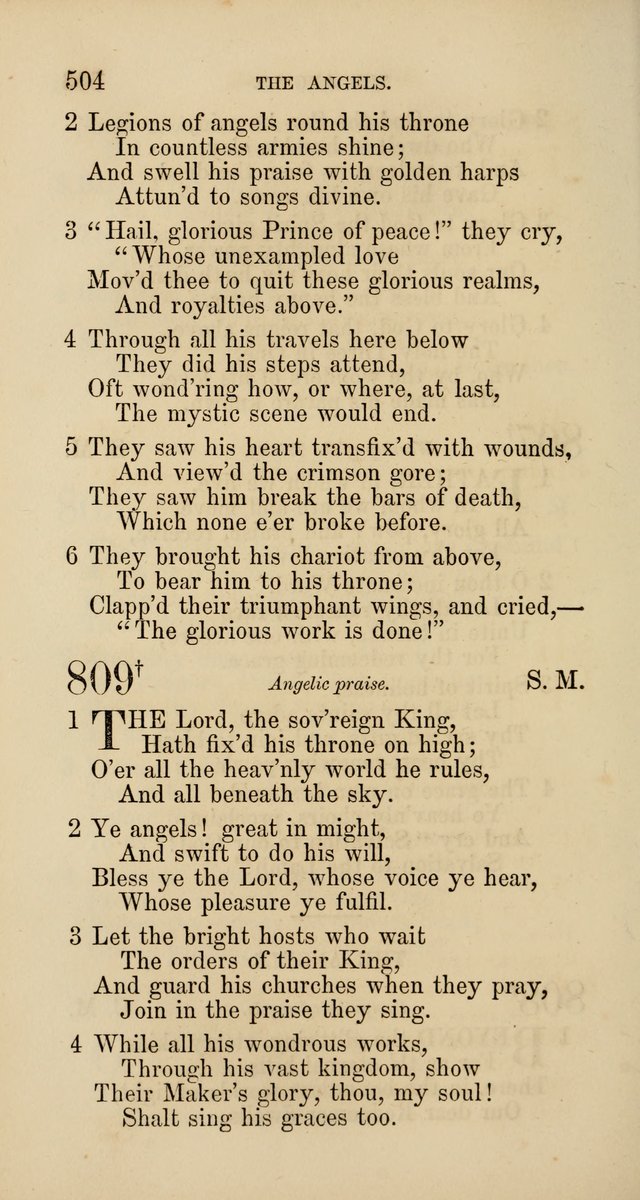 Hymns: selected and original, for public and  private worship (4th ed. 3rd rev. ed.) page 530