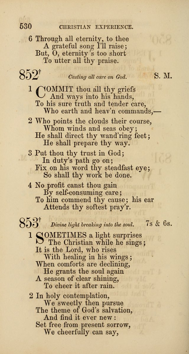 Hymns: selected and original, for public and  private worship (4th ed. 3rd rev. ed.) page 558