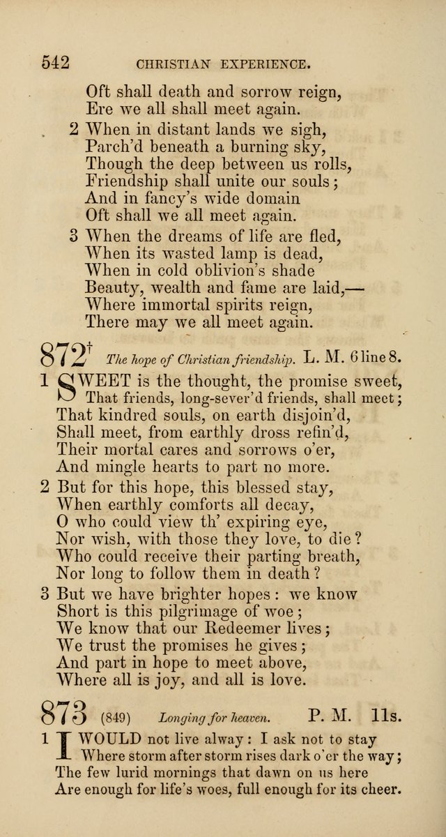 Hymns: selected and original, for public and  private worship (4th ed. 3rd rev. ed.) page 570