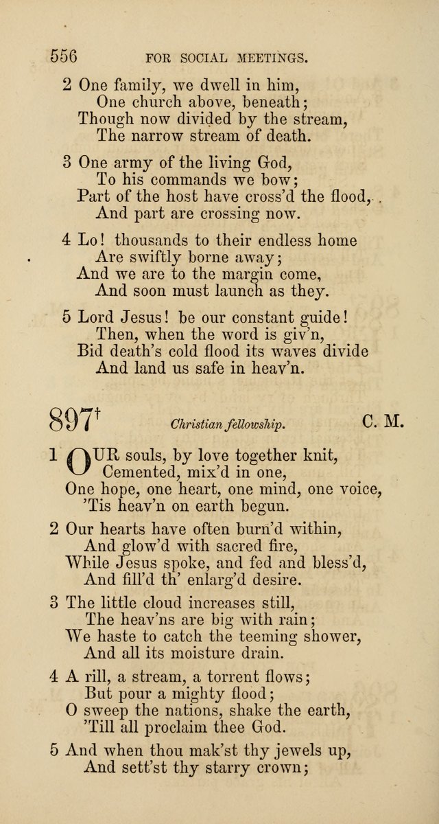 Hymns: selected and original, for public and  private worship (4th ed. 3rd rev. ed.) page 584