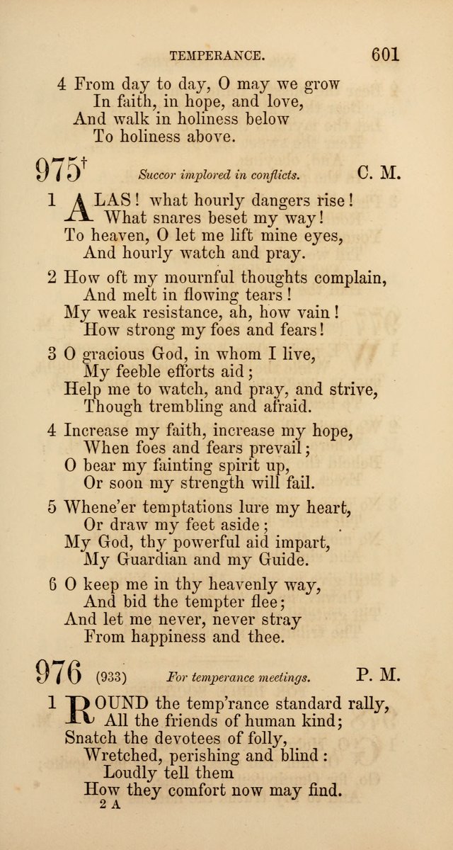 Hymns: selected and original, for public and  private worship (4th ed. 3rd rev. ed.) page 629