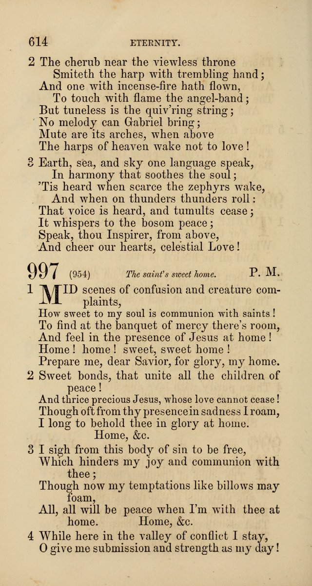 Hymns: selected and original, for public and  private worship (4th ed. 3rd rev. ed.) page 642