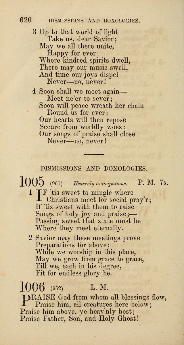 Hymns: selected and original, for public and  private worship (4th ed. 3rd rev. ed.) page 648