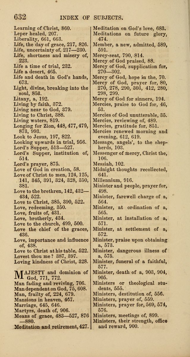 Hymns: selected and original, for public and  private worship (4th ed. 3rd rev. ed.) page 662