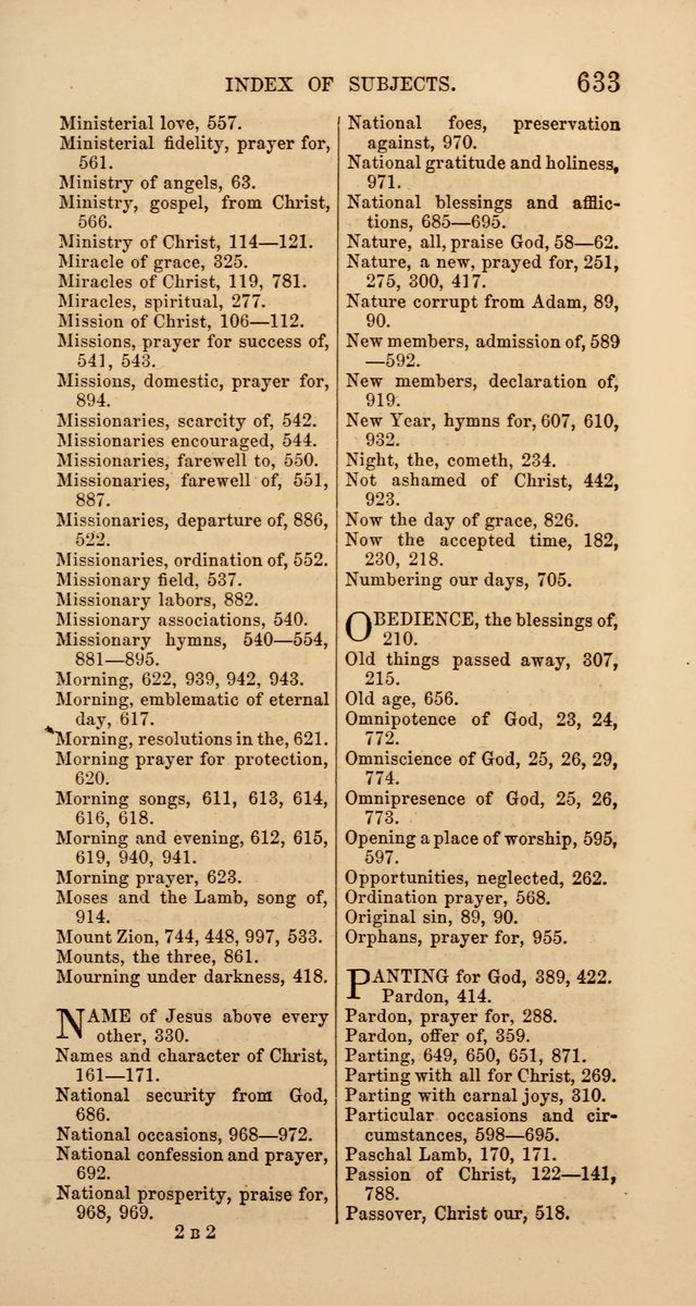 Hymns: selected and original, for public and  private worship (4th ed. 3rd rev. ed.) page 663